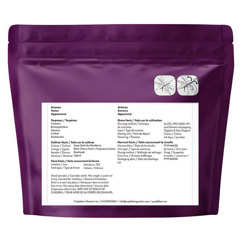 Super Boof 3.5g PurpleFarm Hybrid Montrose Cannabis