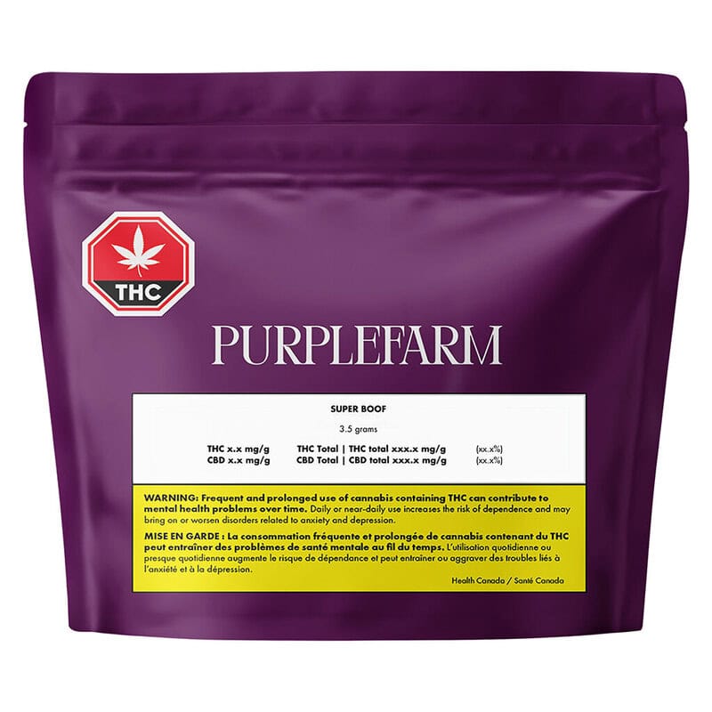Super Boof 3.5g PurpleFarm Hybrid Montrose Cannabis