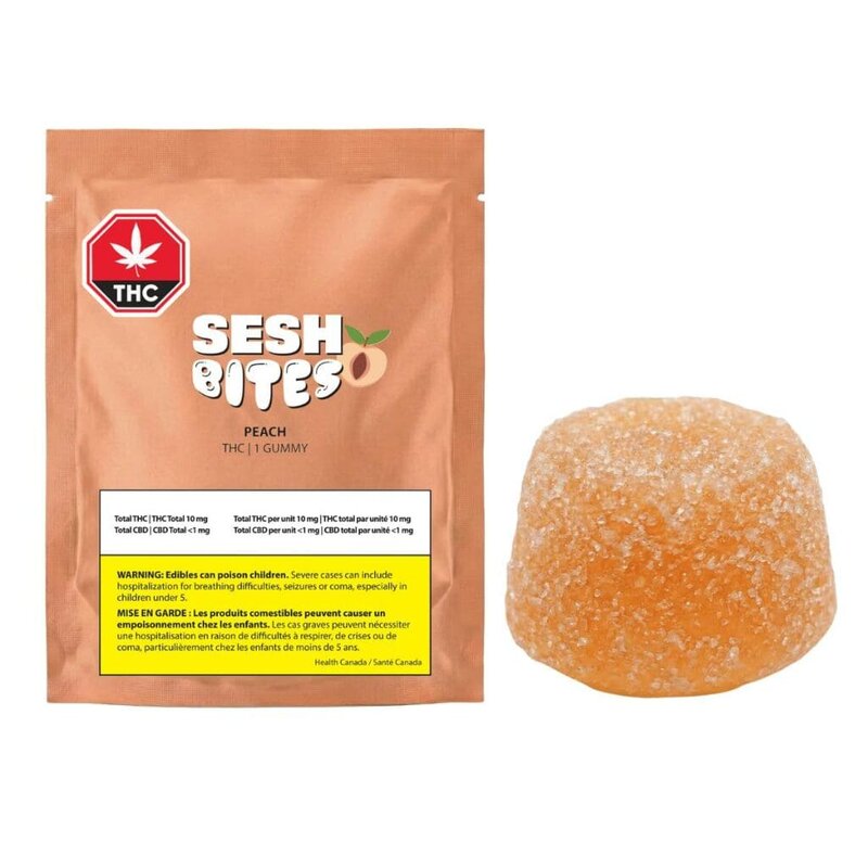 Peach THC 1 Pack Soft Chew