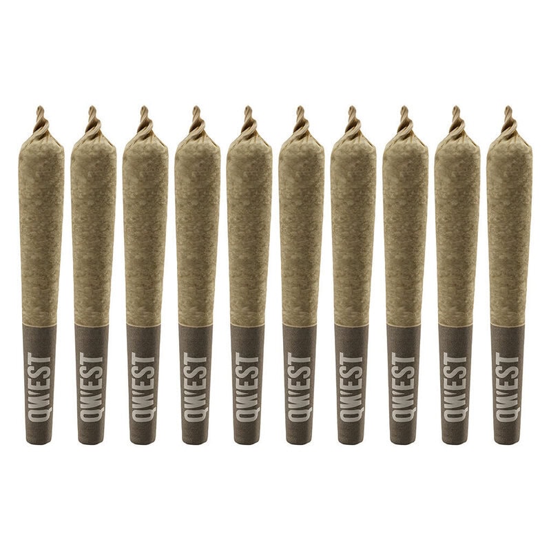 Crash Glow Pre-Rolls 10 Pack Qwest Indica Montrose Cannabis