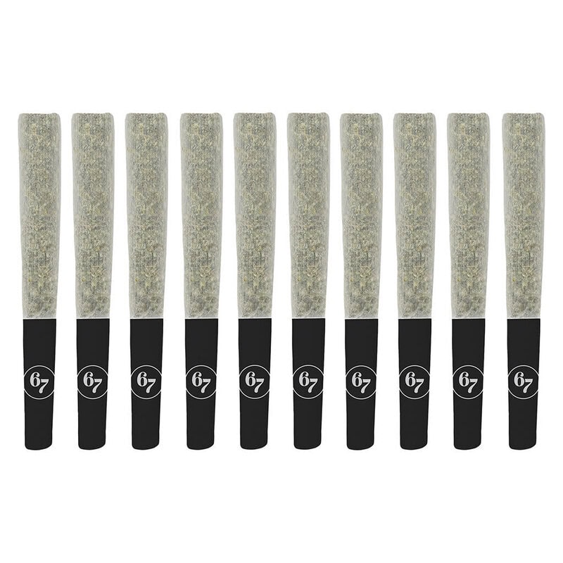 Canadian Chill Pre-Rolls 10 Pack Sixty Seven Sins Hybrid Montrose Cannabis