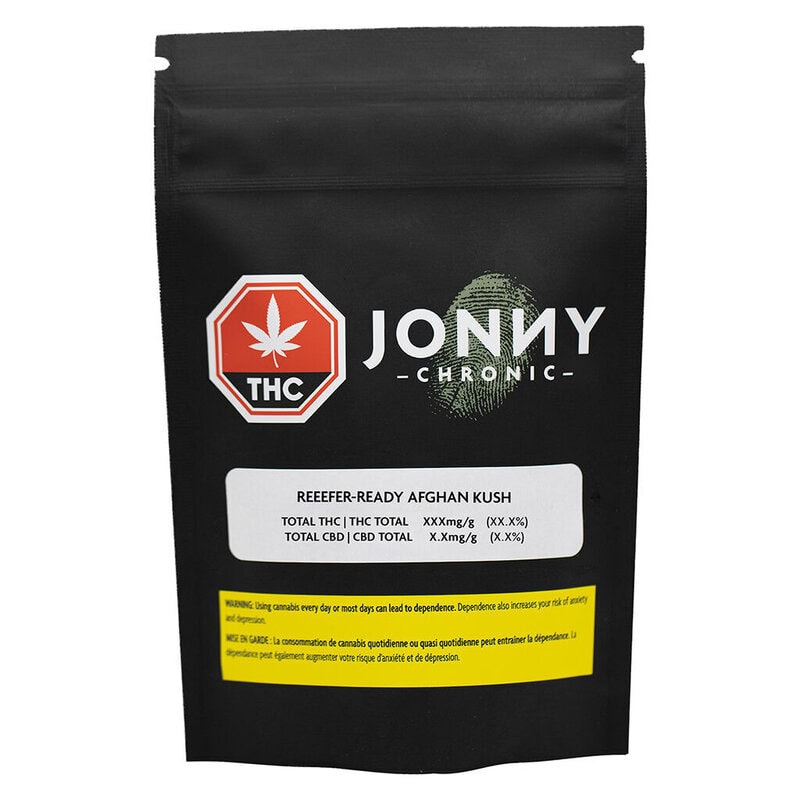 Afghan Kush Milled Flower 7g Jonny Chronic Montrose Cannabis