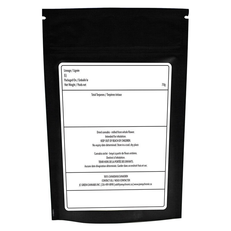 Afghan Kush Milled Flower 7g <br>Indica <br>23.9% | 5.44% Terps - Image 4