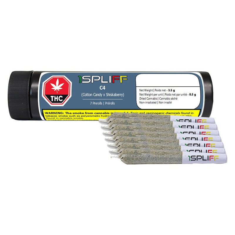 C4 Pre-Rolls 7 Pack 1Spliff Montrose