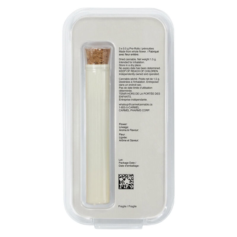 Sherbadough Pre-Rolls 3 Pack Indica Carmel Montrose Cannabis