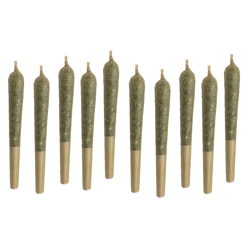 Amnesia Haze Pre-Rolls 10 Pack by 514 Cannabis. Premium 10x0.5g sativa joints featuring citrus notes, 26-32% THC, and whole flower at Montrose Cannabis.