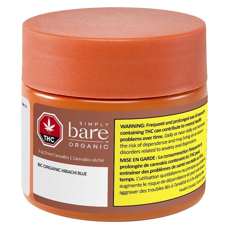 BC Organic Hibachi Blue – Simply Bare Indica | Montrose Cannabis