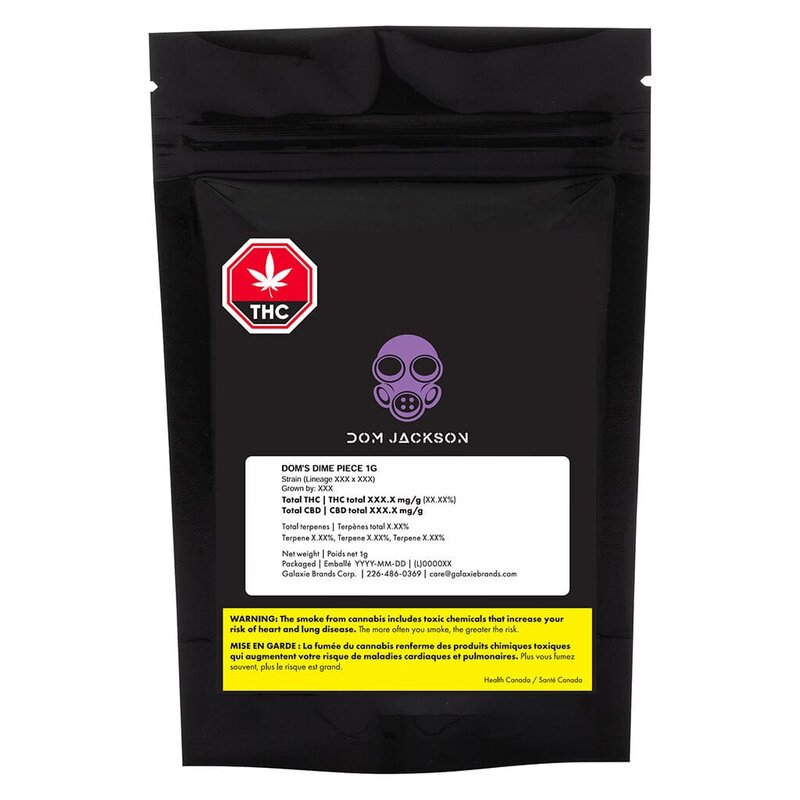 Dom's Dime Piece 1g Craft Flower – Dom Jackson | Montrose