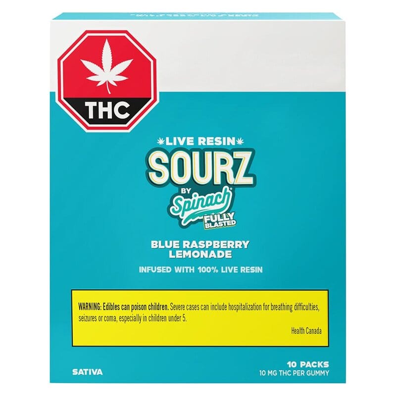 Blue Raspberry Lemonade Live Resin Soft Chews – Sourz | Montrose