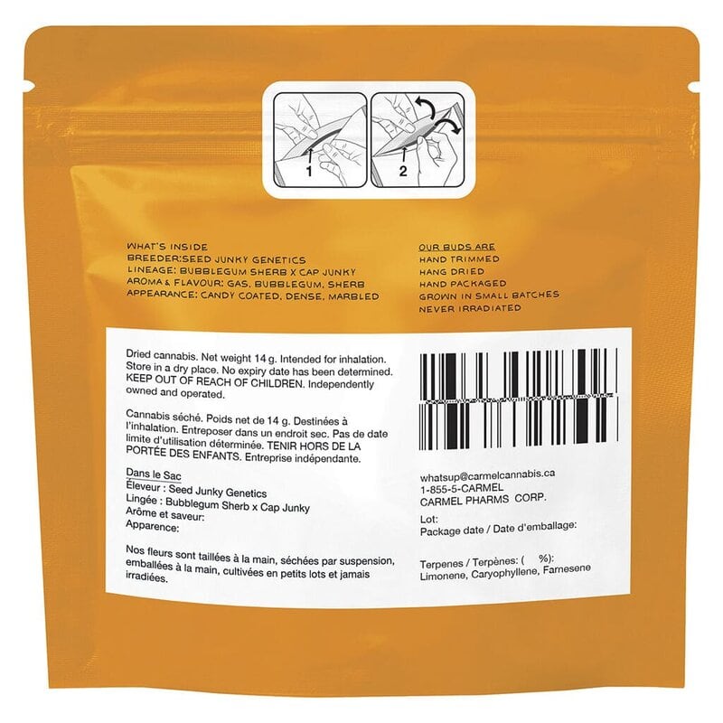 Bubble Pop Cake 14g Big Bag – Carmel Indica Flower | Montrose