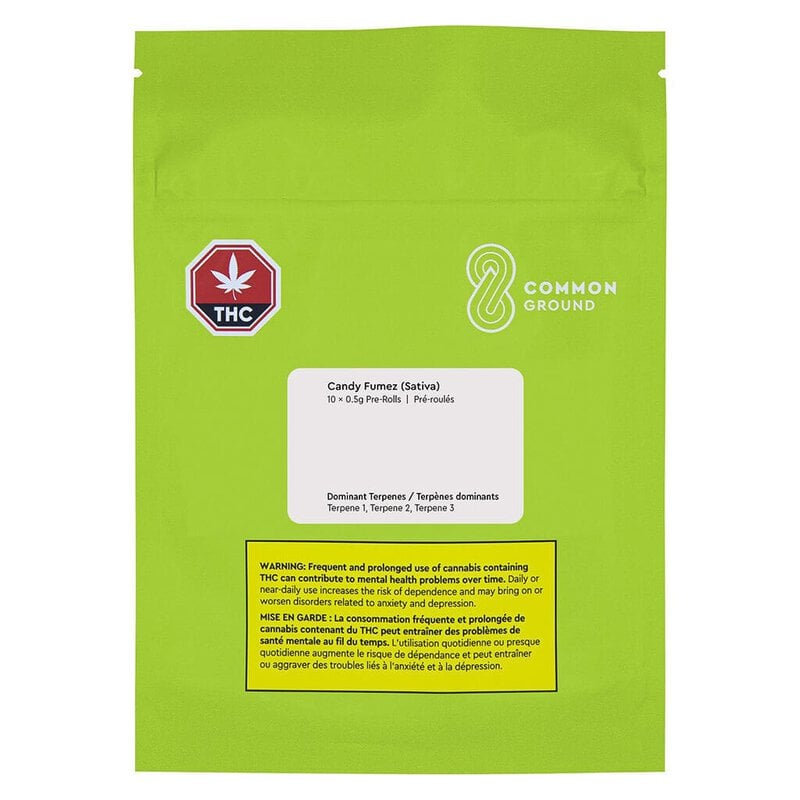 Candy Fumez Pre-Rolls 10 Pack – Common Ground Sativa | Montrose