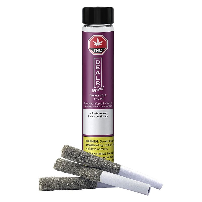 Cherry Cola Infused Pre-Rolls 3 Pack – DEALR | Indica | Montrose