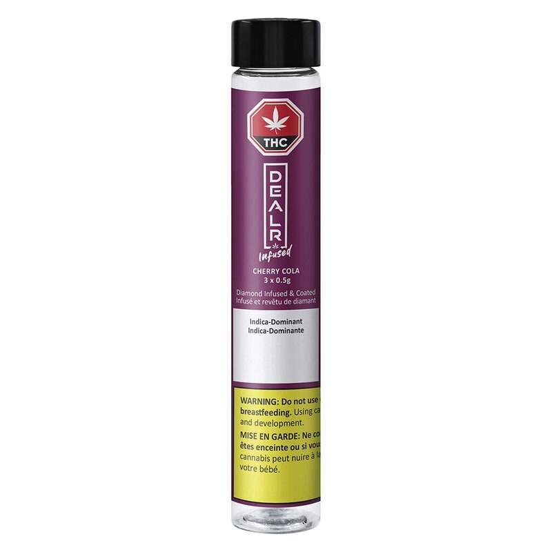 Cherry Cola Infused Pre-Rolls 3 Pack - Image 4