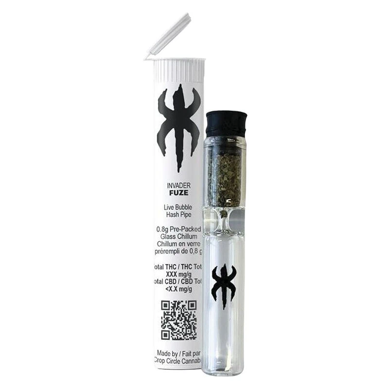 Fuze Live Bubble Hash Pipe 0.8g - INVADER | Montrose