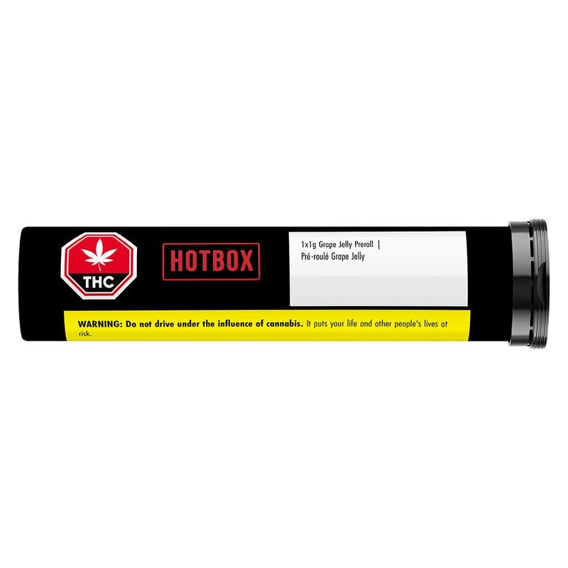 Grape Jelly Pre-Roll Single 1g – Hotbox Indica | Montrose