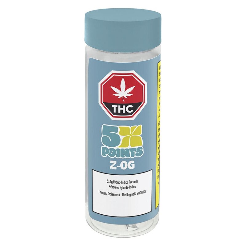 Z-OG Pre-Rolls 2 Pack – 5 Points Hybrid | Montrose