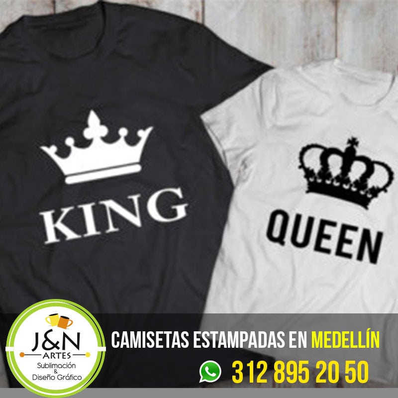 Camiseta-King-Queen-medellin