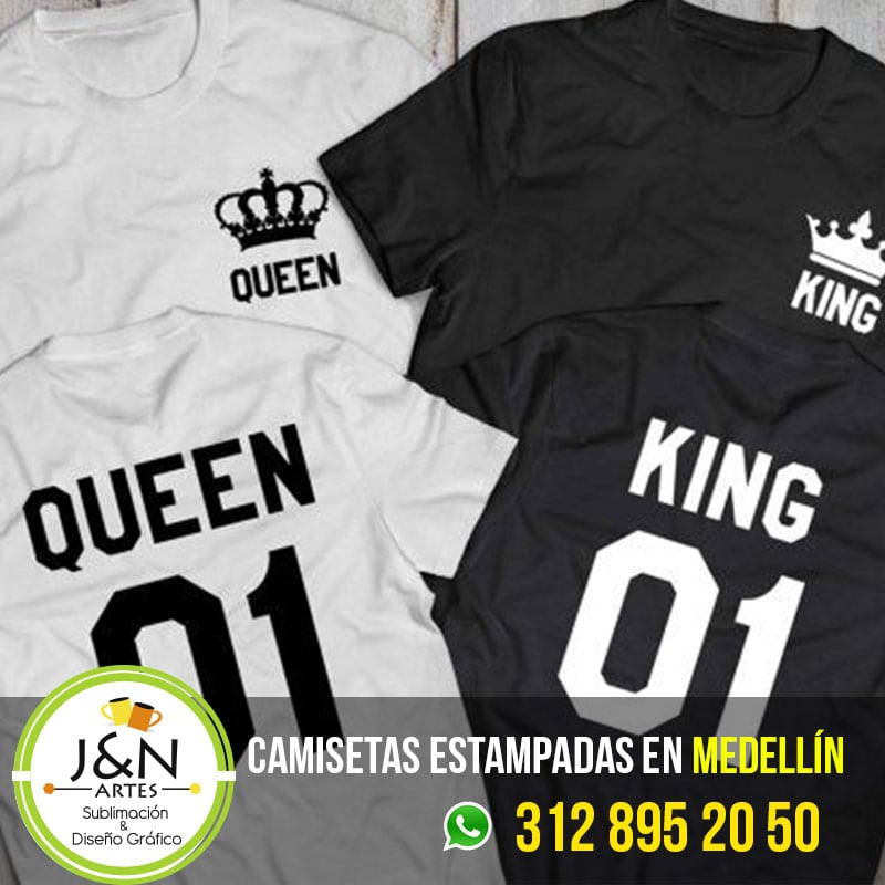 Camisetas-Novios-King-Queen-en-Medellin