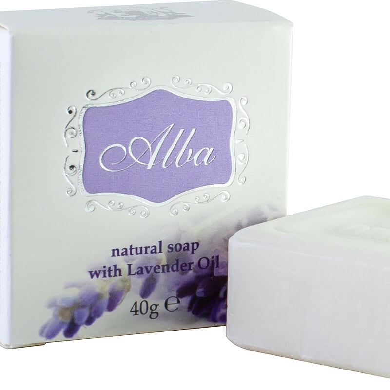 Natural Soap - with Lavender Essential Oil (40g)