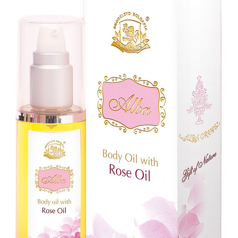 Body oil with Rose absolutes - 50 gr