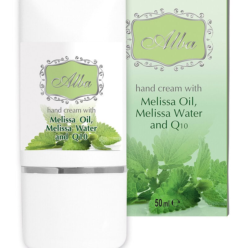 Hand cream with Melissa Oil, Melissa Water and Q10 - 50 ml