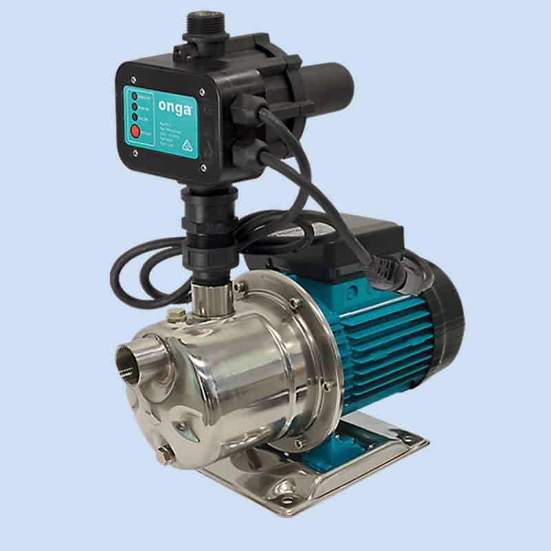 Onga JSP120 jet pump with a pressure controller