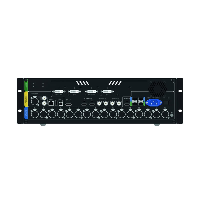 NovaPro UHD Jr 4K Videowall Processor Controller zur Miete für Bühne und Messe bei SIMONS Production Company