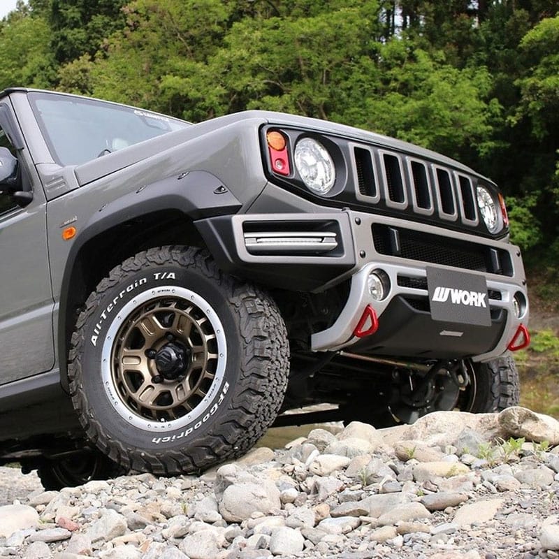 4X4 preparado para Off-road con Smart Homologaciones en homologar paragolpes y neumáticos 4x4