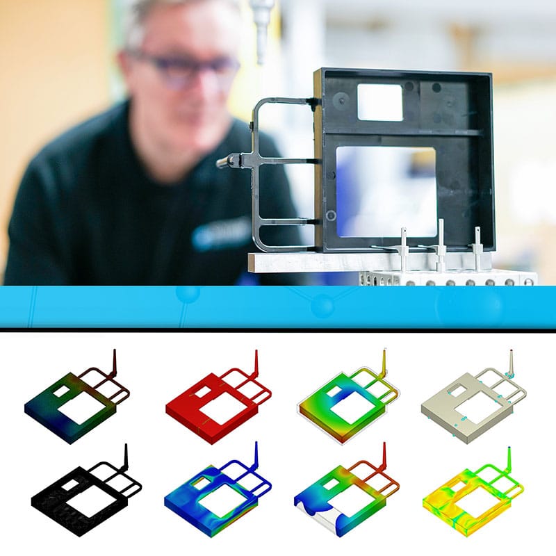 Simulation Mold Flow FEA