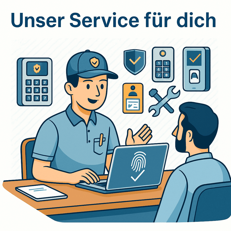 Service & Wartung Zutrittskontrolle