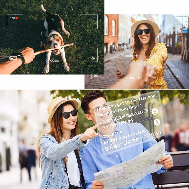 Kính phiên dịch INMO, Rokid và Ray-Ban