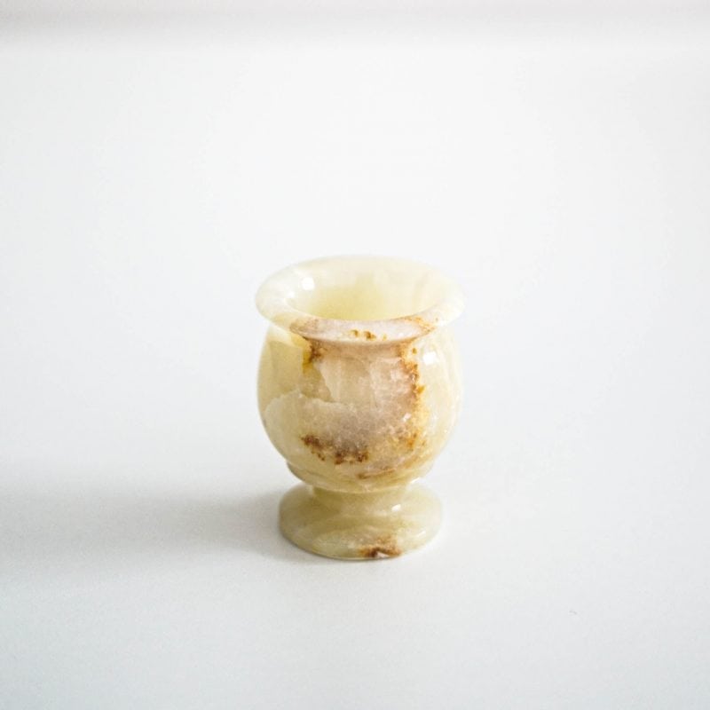 Luna Onyx Marble Cup
