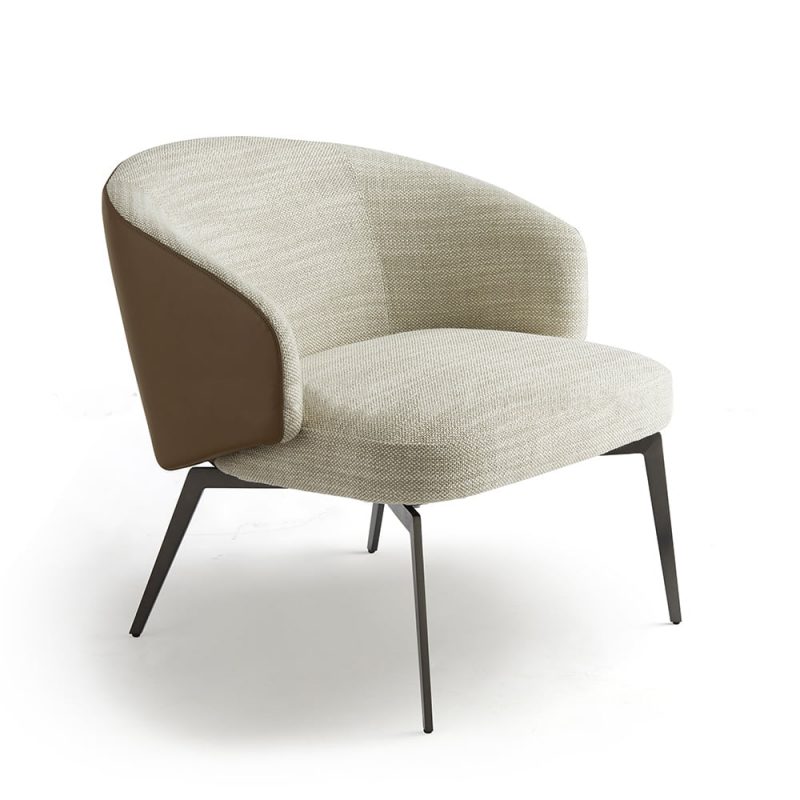 Luxury Contrast Upholstery Chair