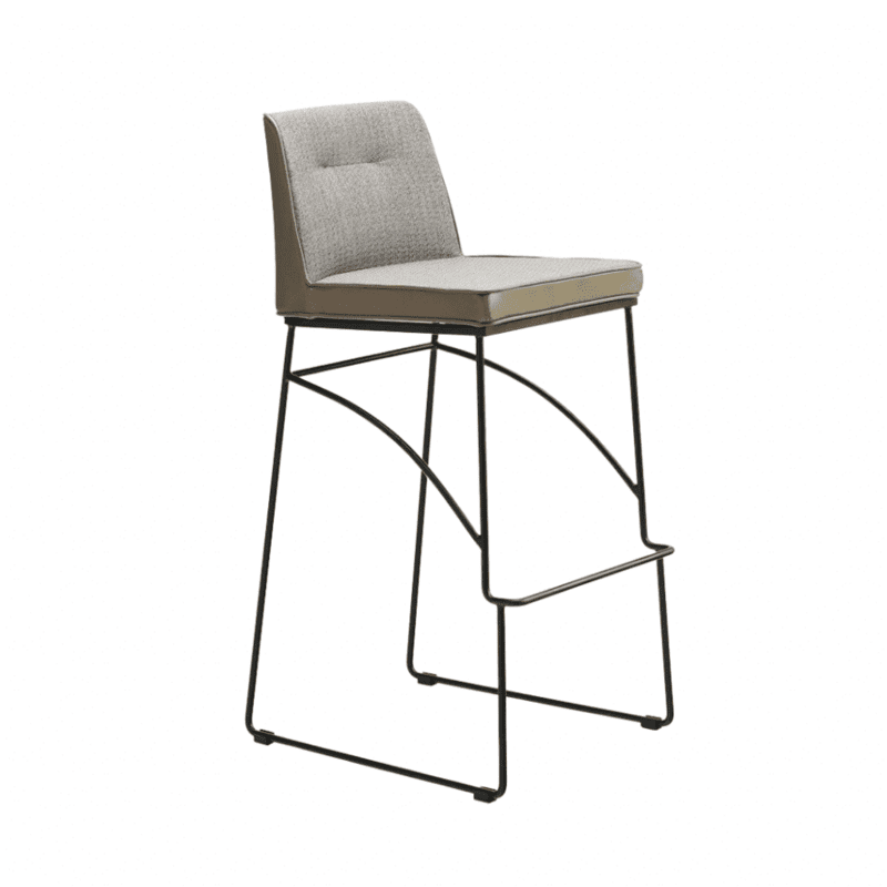 Gray Bar Stool