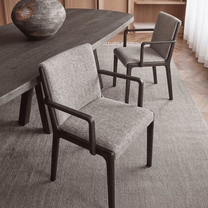 Luxury Fabric Accent Chair