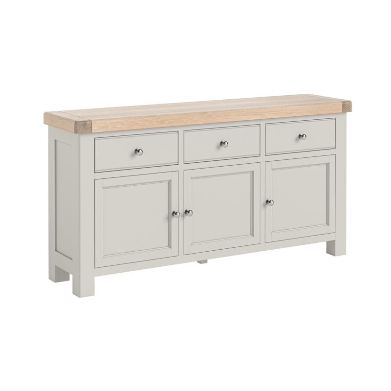 G8271 SALCOMBE GREY LARGE SIDEBOARD