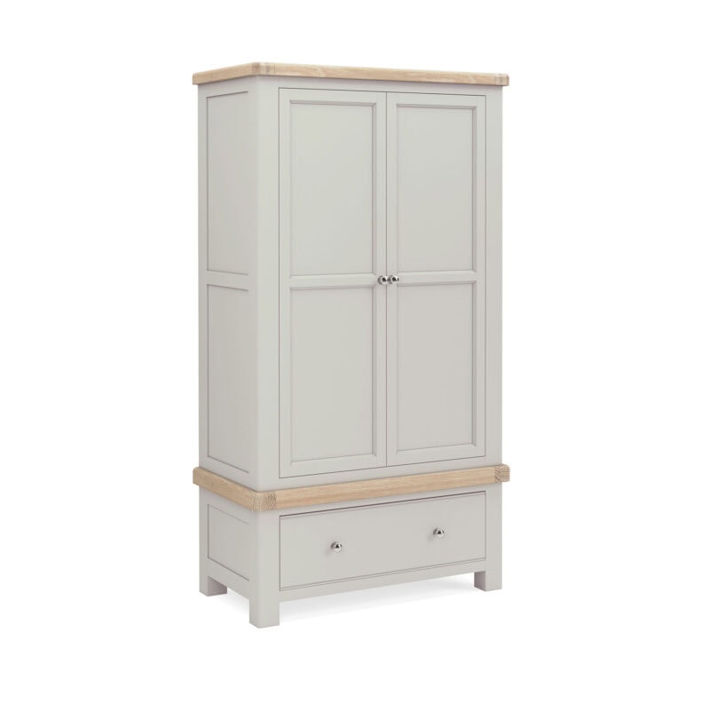G8283 SALCOMBE GREY GENTS WARDROBE