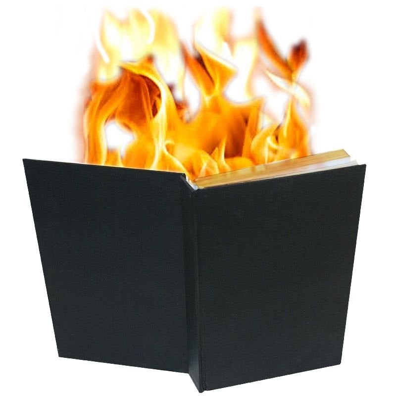 Libro en llamas - Difatta