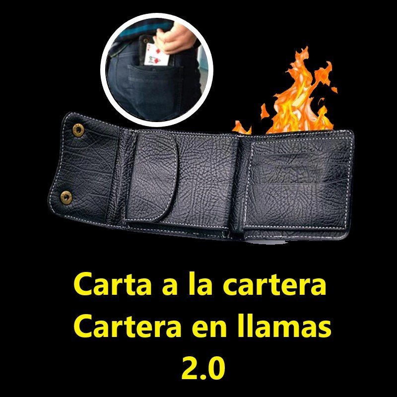 Carta a la Cartera y Cartera en llamas Doble efecto
