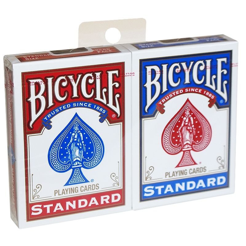 Baraja bicycle standard - Rojo (estuche original blanco)