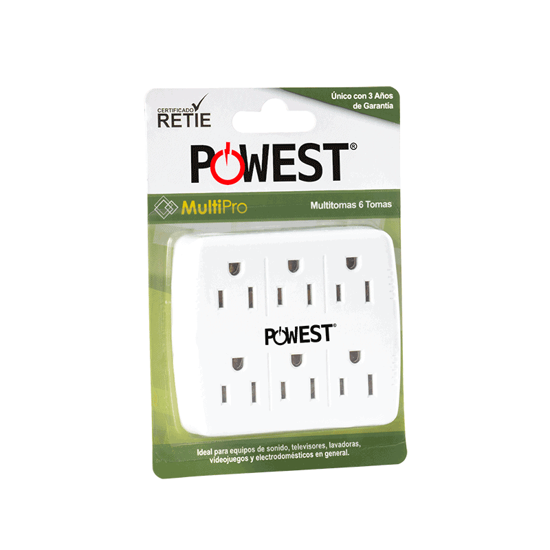 MULTIPRO MULTITOMA 6 SALIDAS REF.MULTIPRO 6T