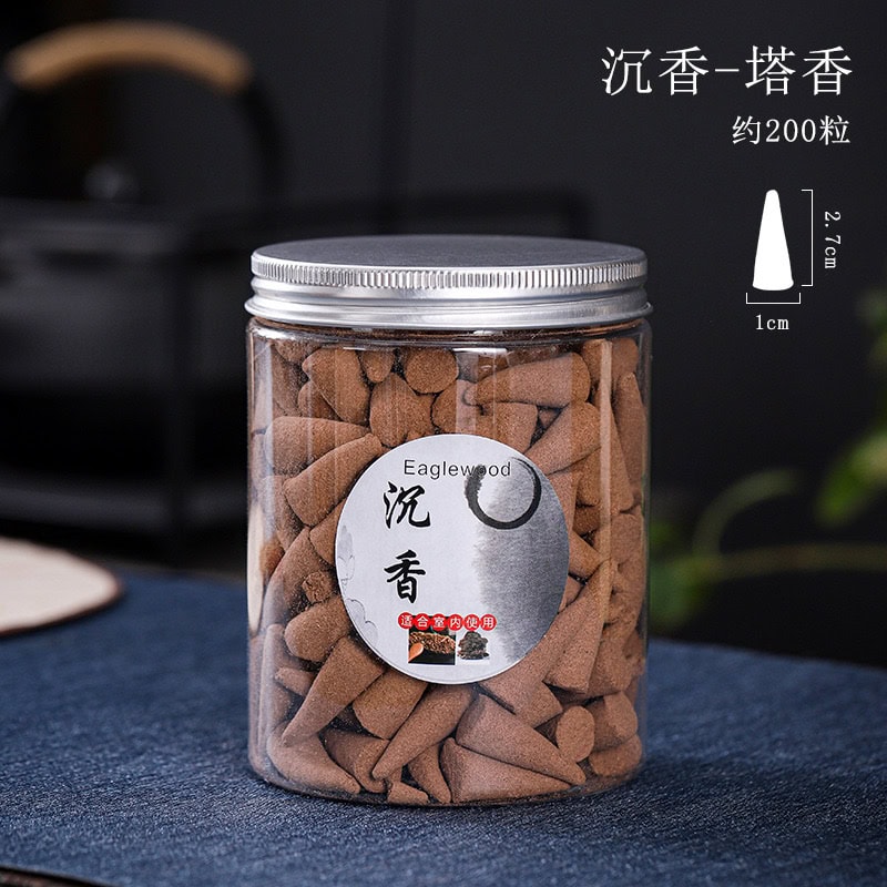 Natural Agarwood Aroma Incense Cones