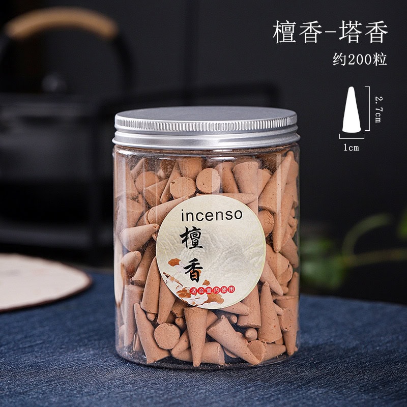 Natural Sandalwood Aroma Incense Cones