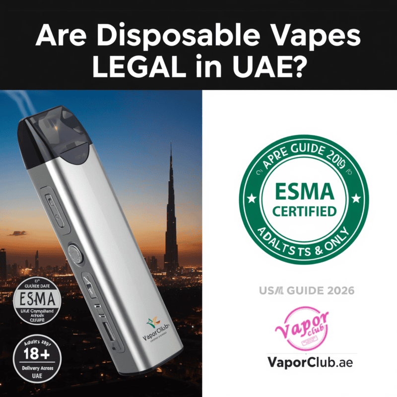 Are Disposable Vapes Legal in UAE