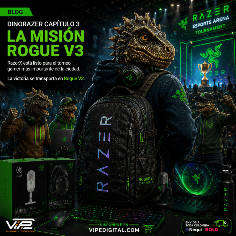 Razer Rogue V3 Chromatic: el morral que todo gamer debería conocer en 2026