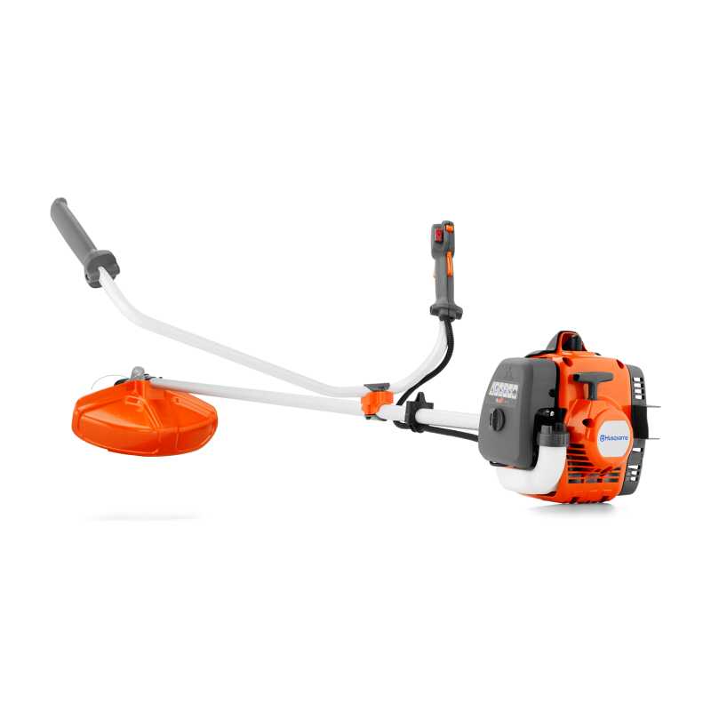 Husqvarna 122R with trimmer head is designed to facilitate grass trimming in large gardens and offers comfortable use with its low weight and the 22cc engine with low noise. The brushcutter is equipped with Smart Start®