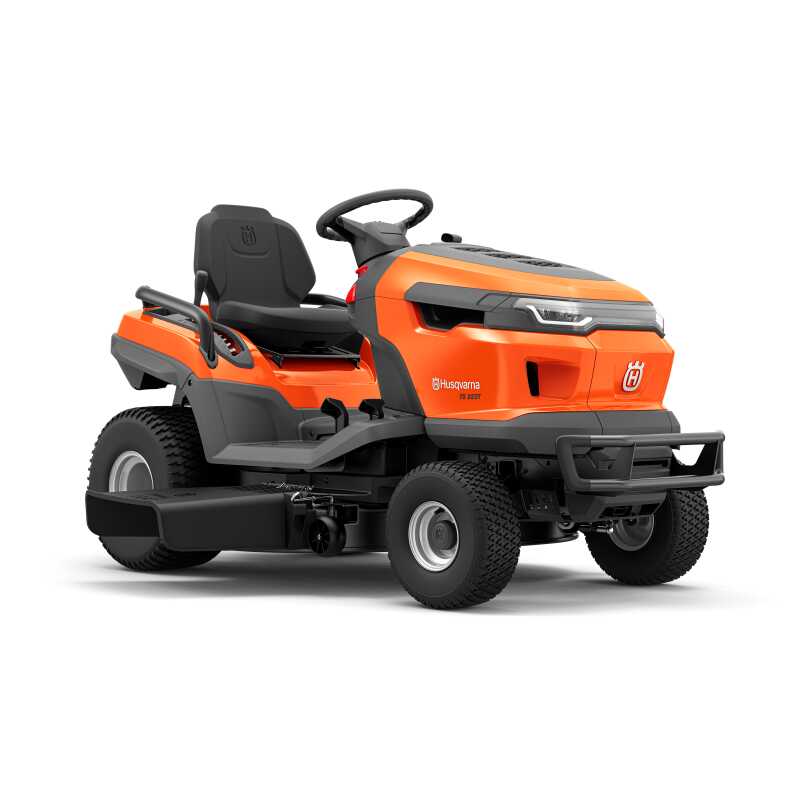 Husqvarna TS 220T garden tractor offers comfort-enhancing features and efficient cutting to make the maintenance of large lawns a pleasant experience. Easy-to-reach controls and levers