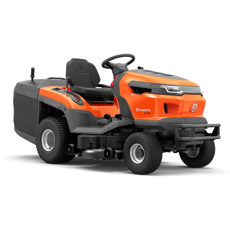 Create a tidy and great looking lawn with Husqvarna TC 220T garden tractor. It combines a convenient ride with efficient cutting to maintain larger areas easily. Easy-to-reach controls