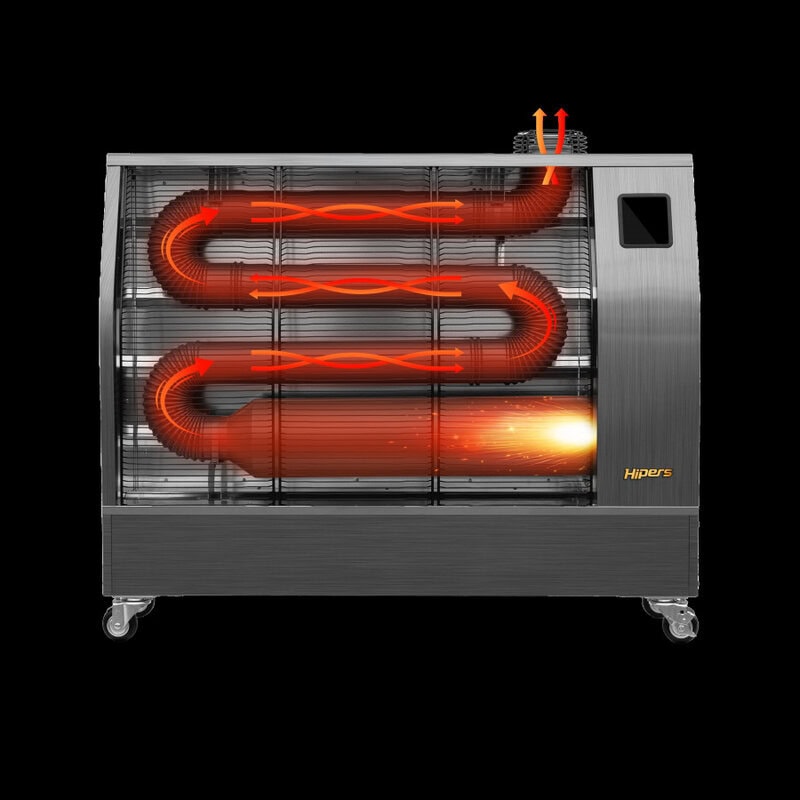 Infrapuna soojuskiirgur, diisel 24,4 kW DHOE-210 WIFI, Veltron/Hipers - Image 2