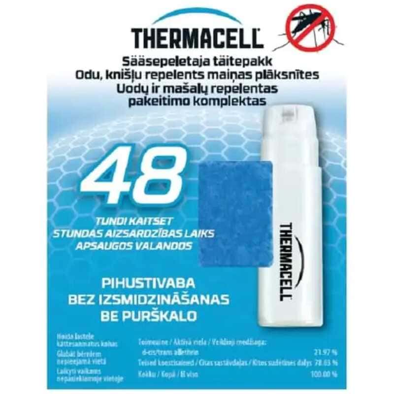 Sääsepeletaja täitekomplekt ThermaCell 48